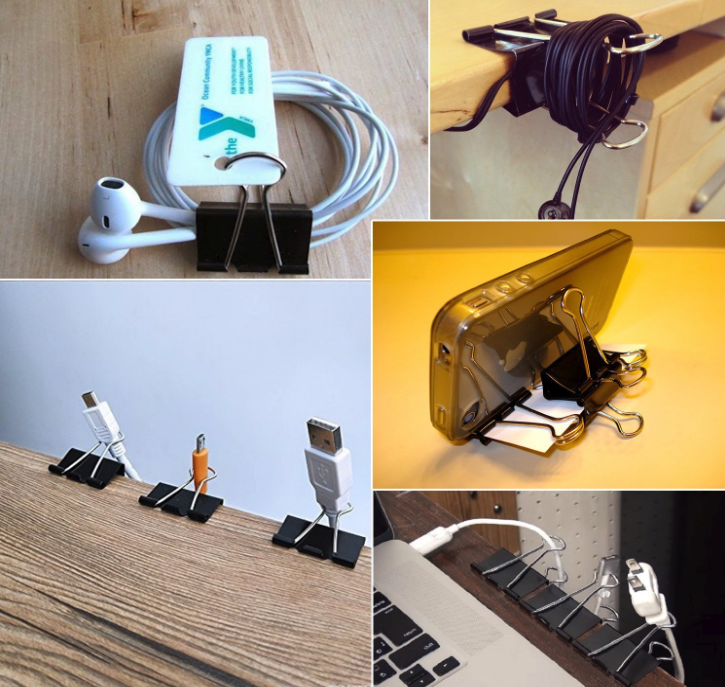 Binder Clip (Sumber: smartertravel.com)