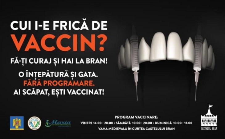 Kastil Drakula di Rumania Jadi Tempat Vaksinasi Gratis