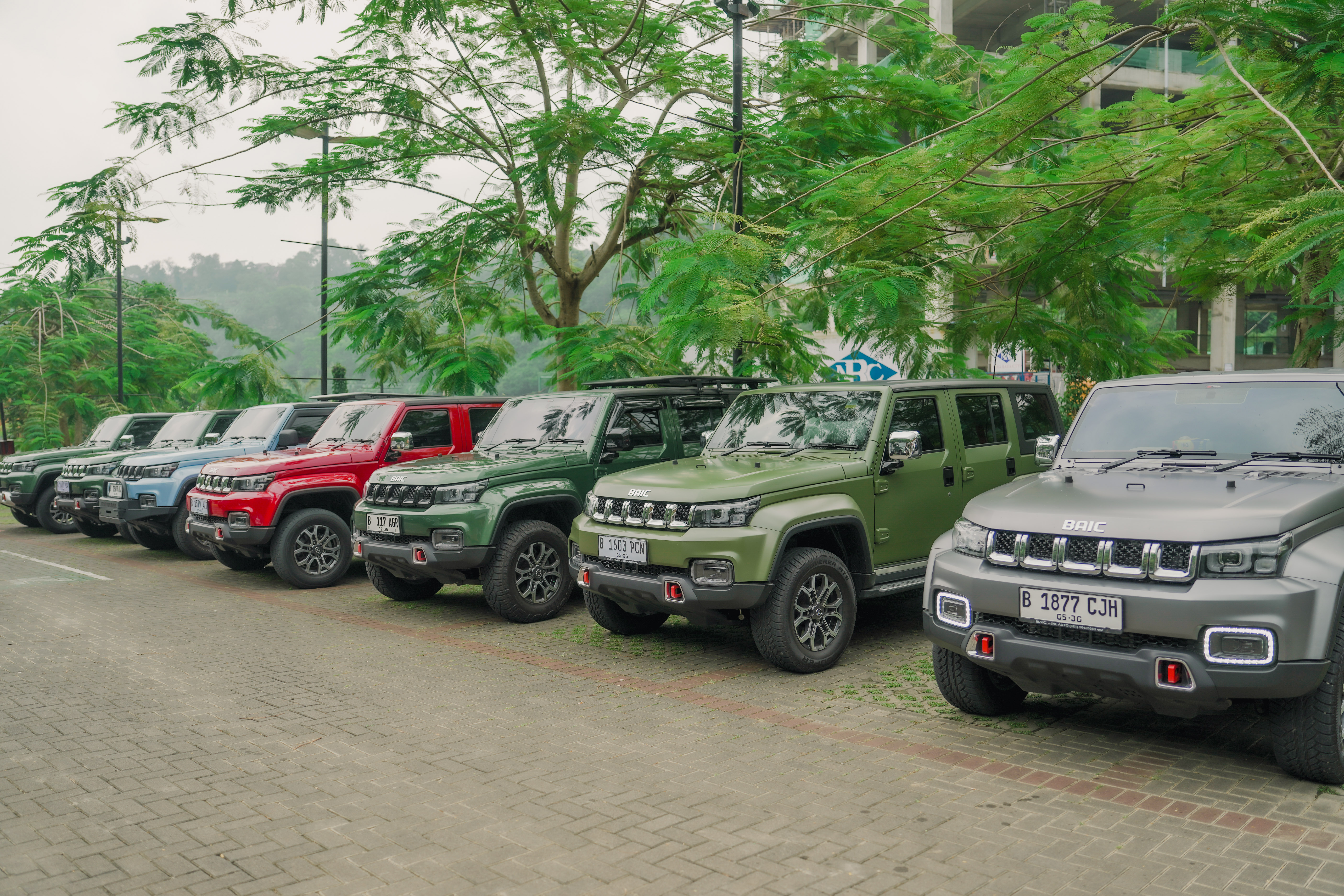 Pencinta off-road BAIC Indonesia berkumpul di JSI Resort Megamendung, Bogor, Jawa Barat