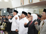 Prabowo Akui Dapat Ilmu saat Hadiri Pengukuhan Guru Besar Kehormatan UNISMA Malang