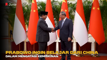 Prabowo Ingin Belajar Dari China Dalam Mengatasi Kemiskinan
