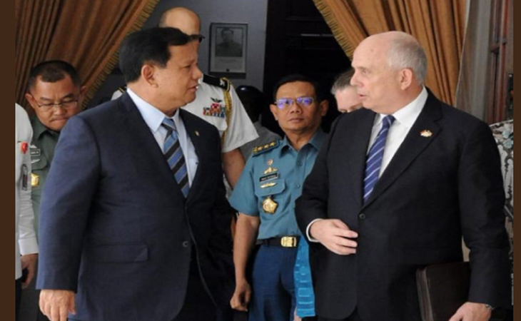  Temui Prabowo, Dubes AS Bicarakan Pertahanan Regional dan Global