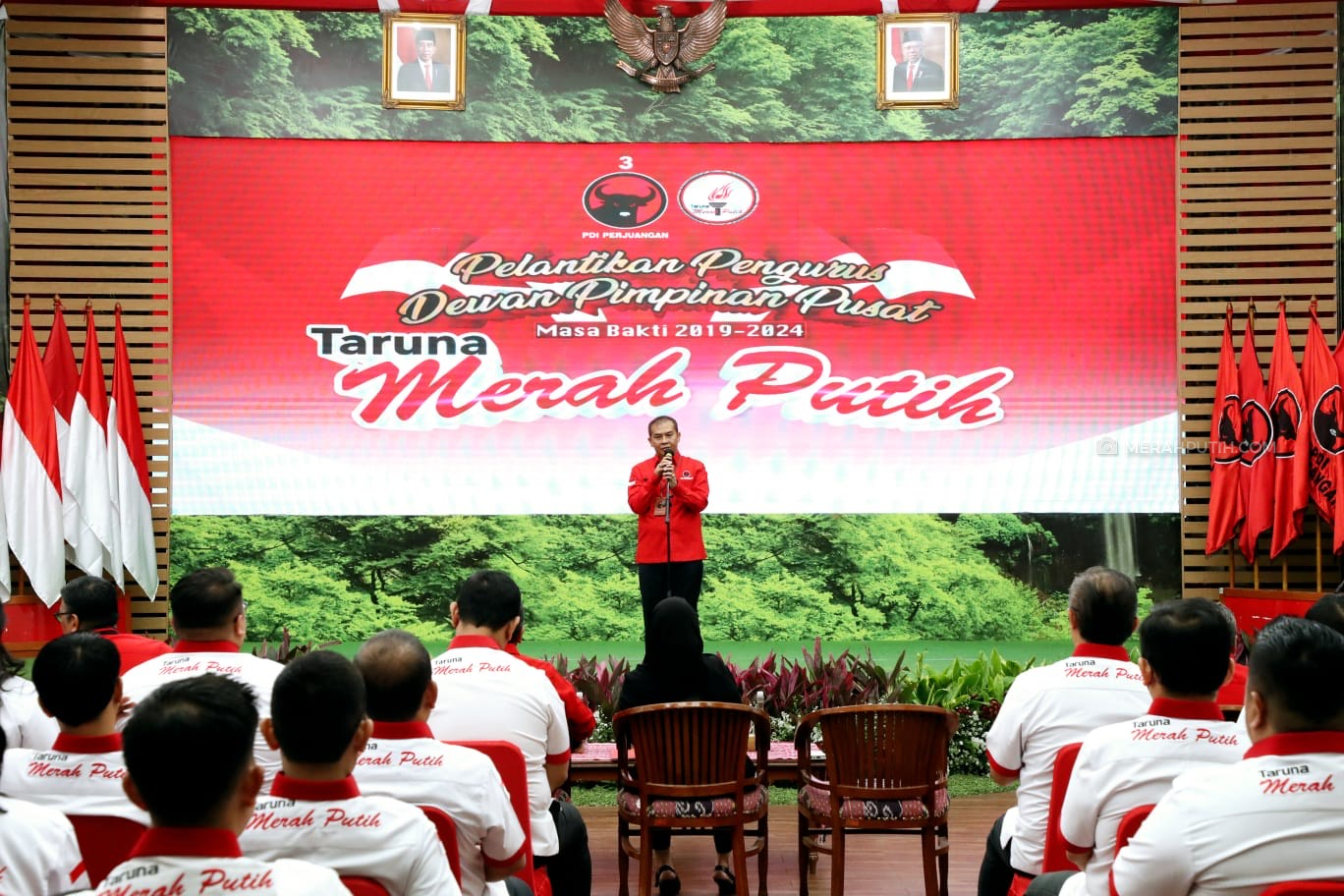 Pengurus Baru Dilantik, PDIP Minta TMP Bantu Kemenangan Hattrick di 2024