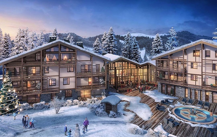 Megeve di Rhone-Alps Prancis. (Foto: instagram.com/alpinepropertyinvest)