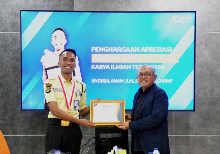 Khoirul Anam Cetak Sejarah, Sekuriti S2 Penulis Karya Ilmiah Level Internasional