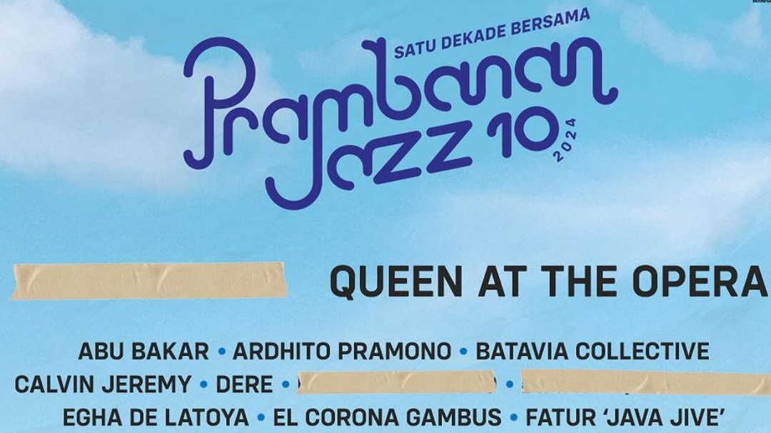Prambanan Jazz Festival 2024 Hadirkan Pertunjukan Spesial 'Queen At The Opera'