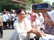 Kunjungi PAUD Putra Pertiwi Solo, Iriana Jokowi Ajak Anak-Anak Bernyanyi