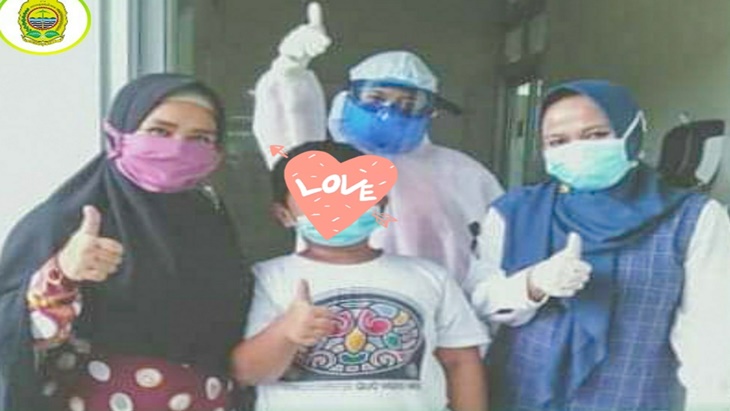Sembuh dari Corona, Bocah 7 Tahun Tulis