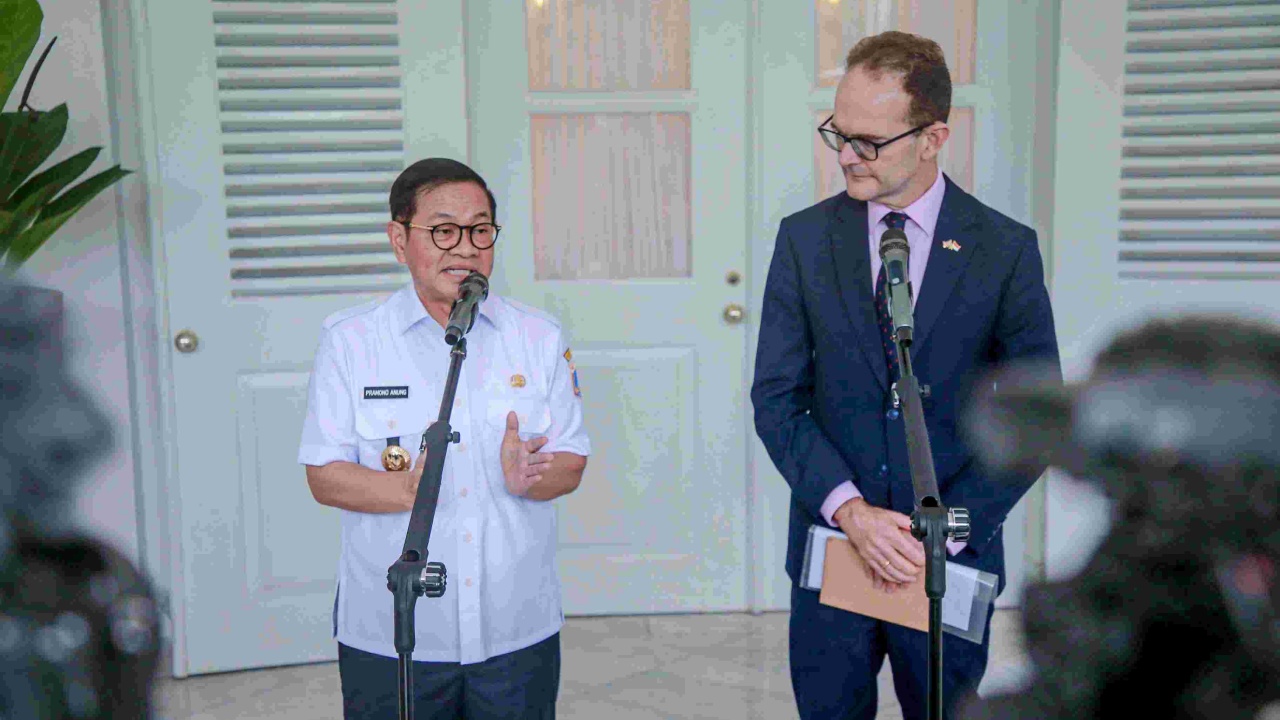 Pramono Temui Dubes Inggris, Bahas Kerja Sama Infrastruktur hingga Pendidikan