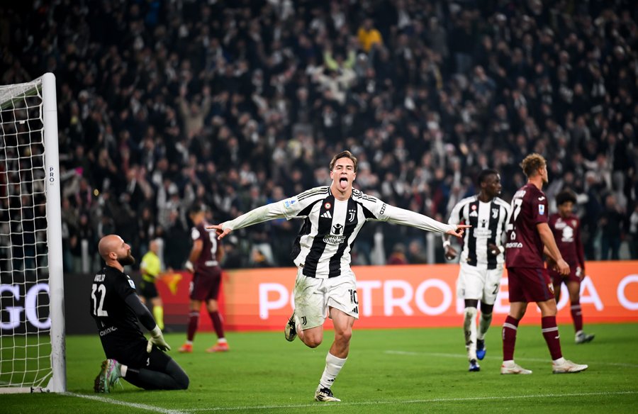 Hasil Serie A: Juventus Menangi Derbi Turin, AC Milan Bermain Imbang