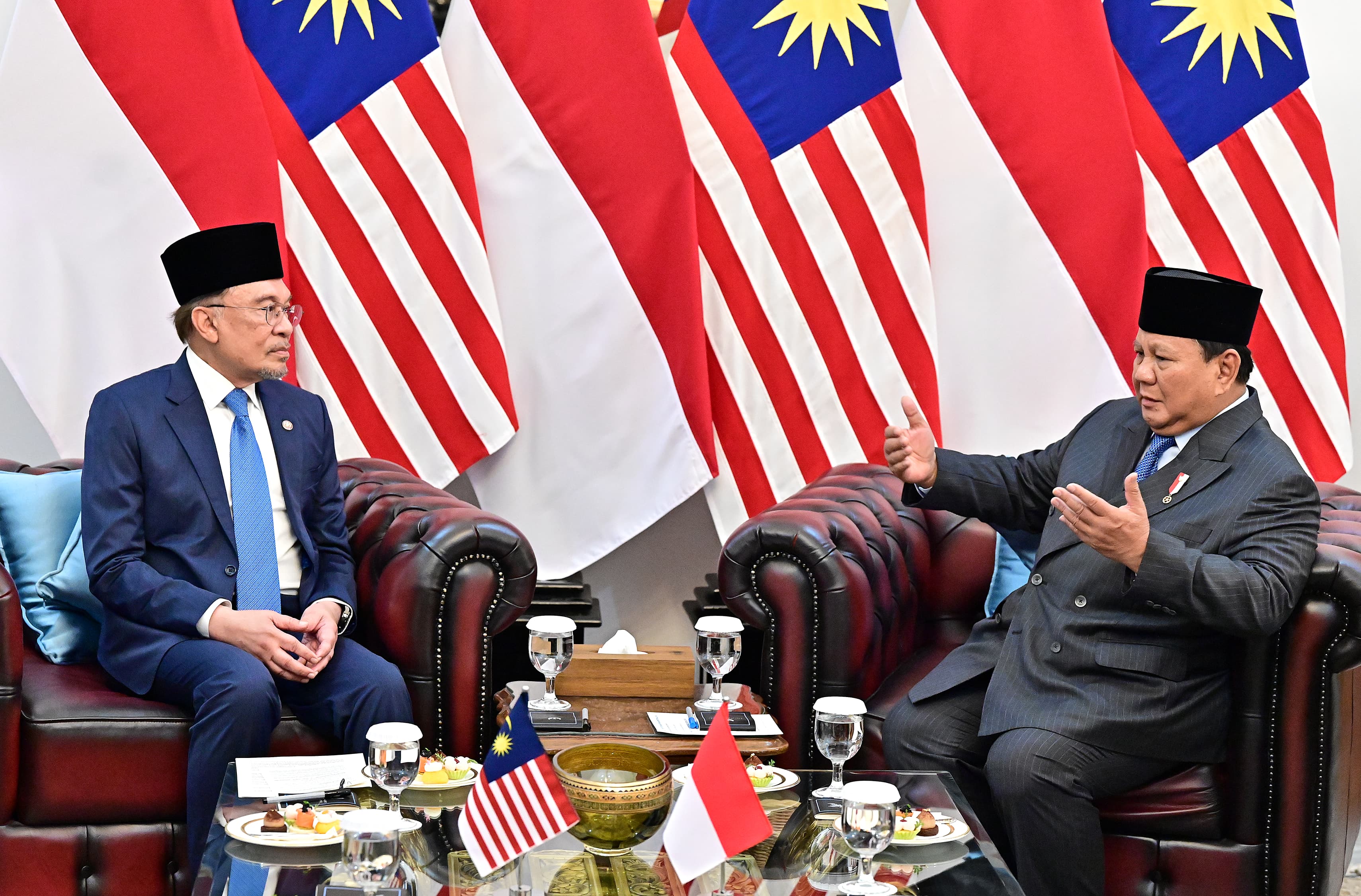 Momen Akrab Presiden Prabowo Menjamu Perdana Menteri Malaysia Anwar Ibrahim