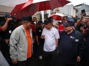 Kelakar ke JK, Pramono Ogah Masuk Gorong-Gorong Saat Kerja Bakti