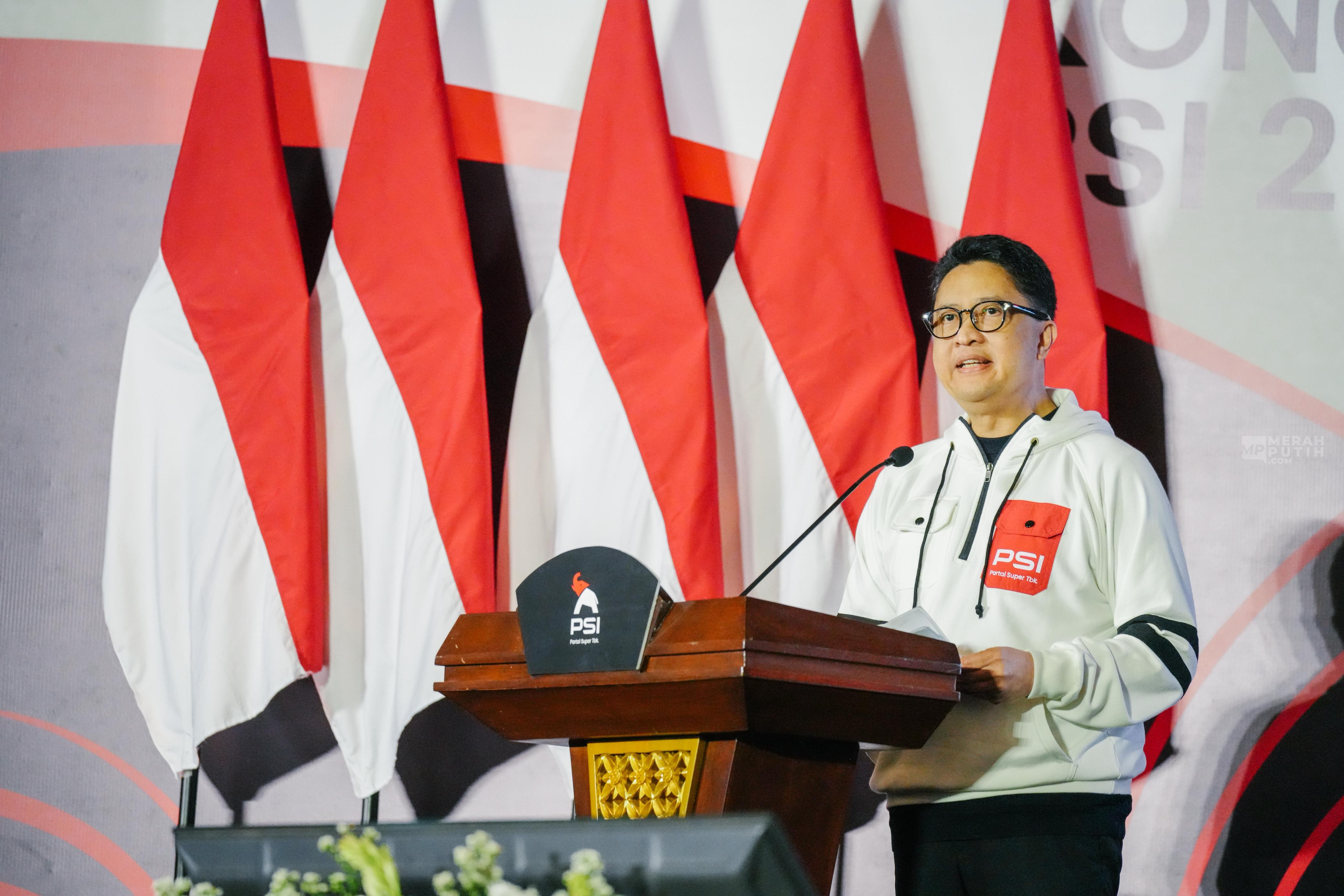 Jeffrie Geovanie Buka Kongres PSI, Ceritakan Sempat Minta Nama dan Logo Partai dari Jokowi