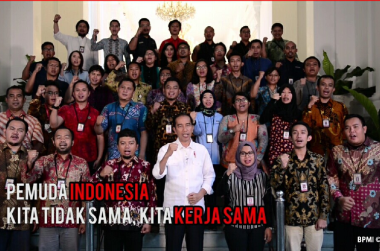 Presiden Jokowi: Pemuda Indonesia, Kita Tidak Sama, Kita Kerja Sama