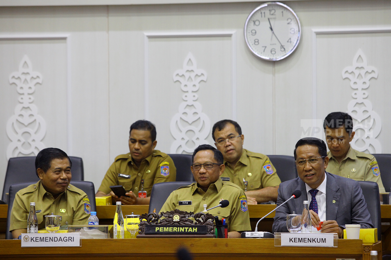 Raker Menkum dan Mendagri dengan Baleg DPR bahas RUU DKJ