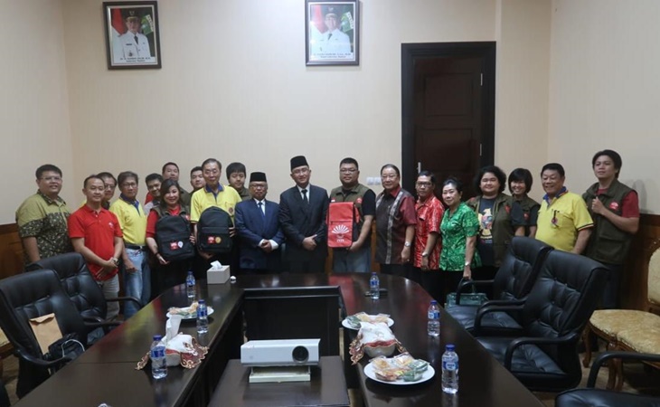 Wagub Banten melepas Tim INTI ke Tanjung Lesung