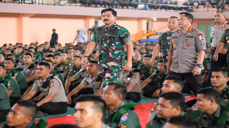 Panglima TNI dan Kapolri