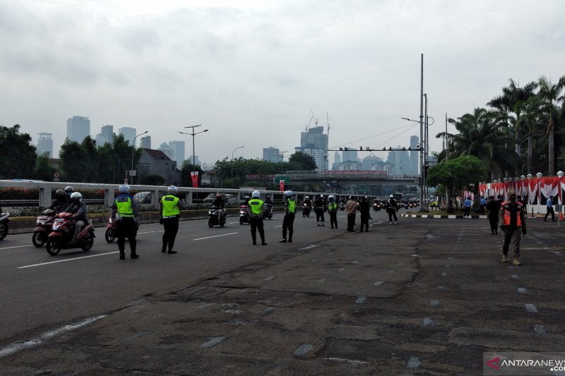 Pengamanan di Gedung MPR