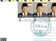 Prangko Rilisan Ukraina Tampilkan Presiden Prabowo Subianto