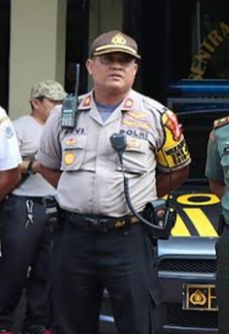 Wakasat Sabhara Polres Metro Jakarta Pusat AKP Revi Mingga