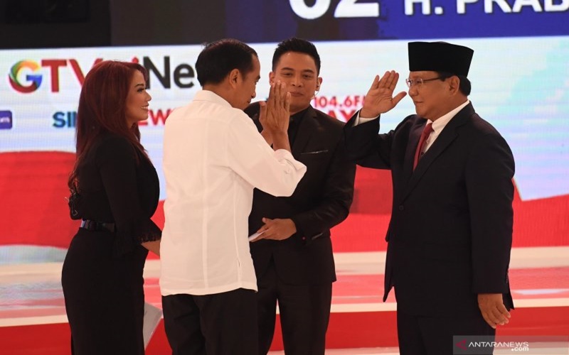 Jokowi Bantah Serang Pribadi Prabowo Soal Kuasai Ratusan Ribu Hektar Tanah