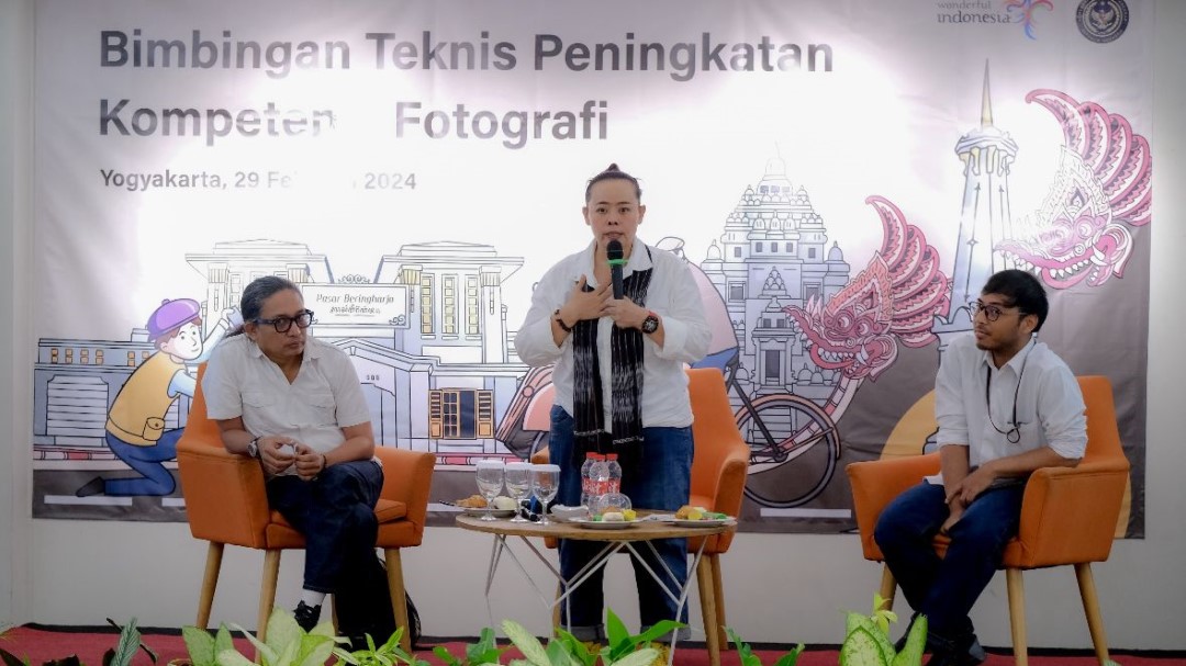 Bimtek Kemenparekraf Angkat Peran Fotografi sebagai Proses Komunikasi