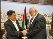 JK Bertemu Pemimpin Tertinggi Hamas di Qatar, Bahas Perang di Jalur Gaza