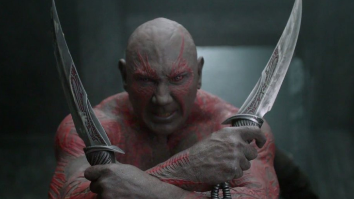 Begini Proses Make-up Drax di Film Guardians of the Galaxy