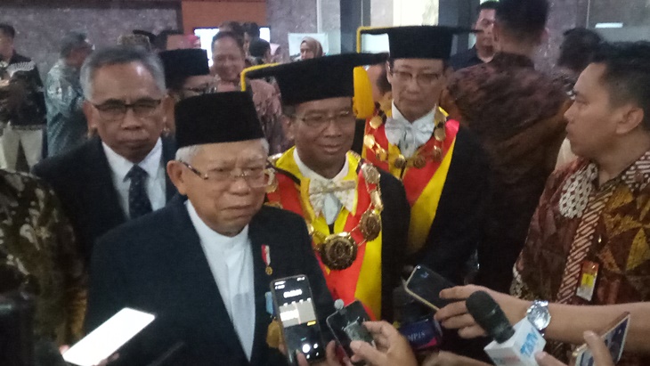 Wapres Ma'ruf Amin sebut ada potensi pembengkakan ABPN jika iuran BPJS Kesehatan batal naik