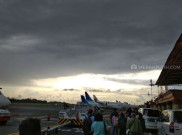  Asap Masih Tebal, Penerbangan Solo-Banjarmasin di Bandara Adi Soemarmo Ditunda 