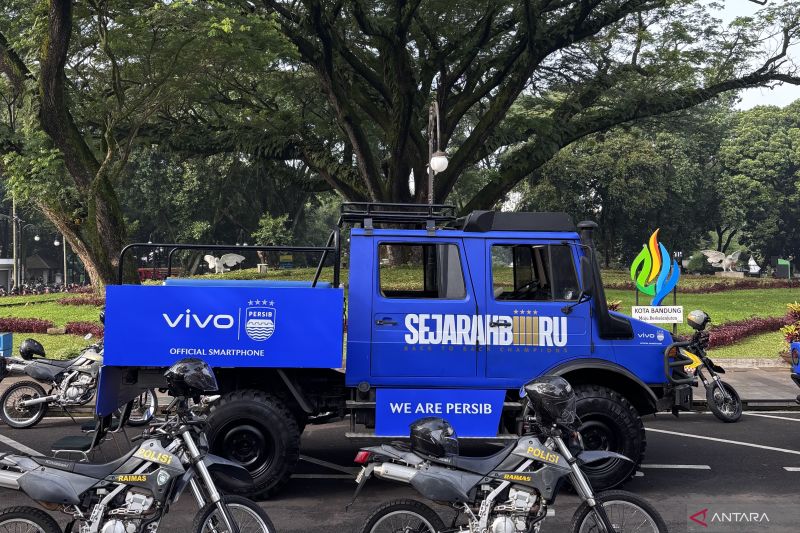 Persib Gunakan 4 Unit Unimog untuk Pawai Juara, Bus Bandros ‘Support’