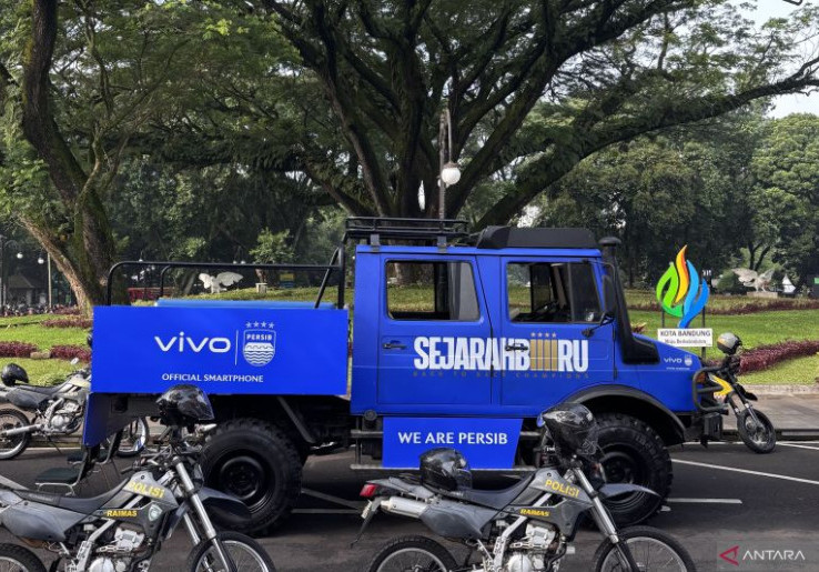 Persib Gunakan 4 Unit Unimog untuk Pawai Juara, Bus Bandros ‘Support’