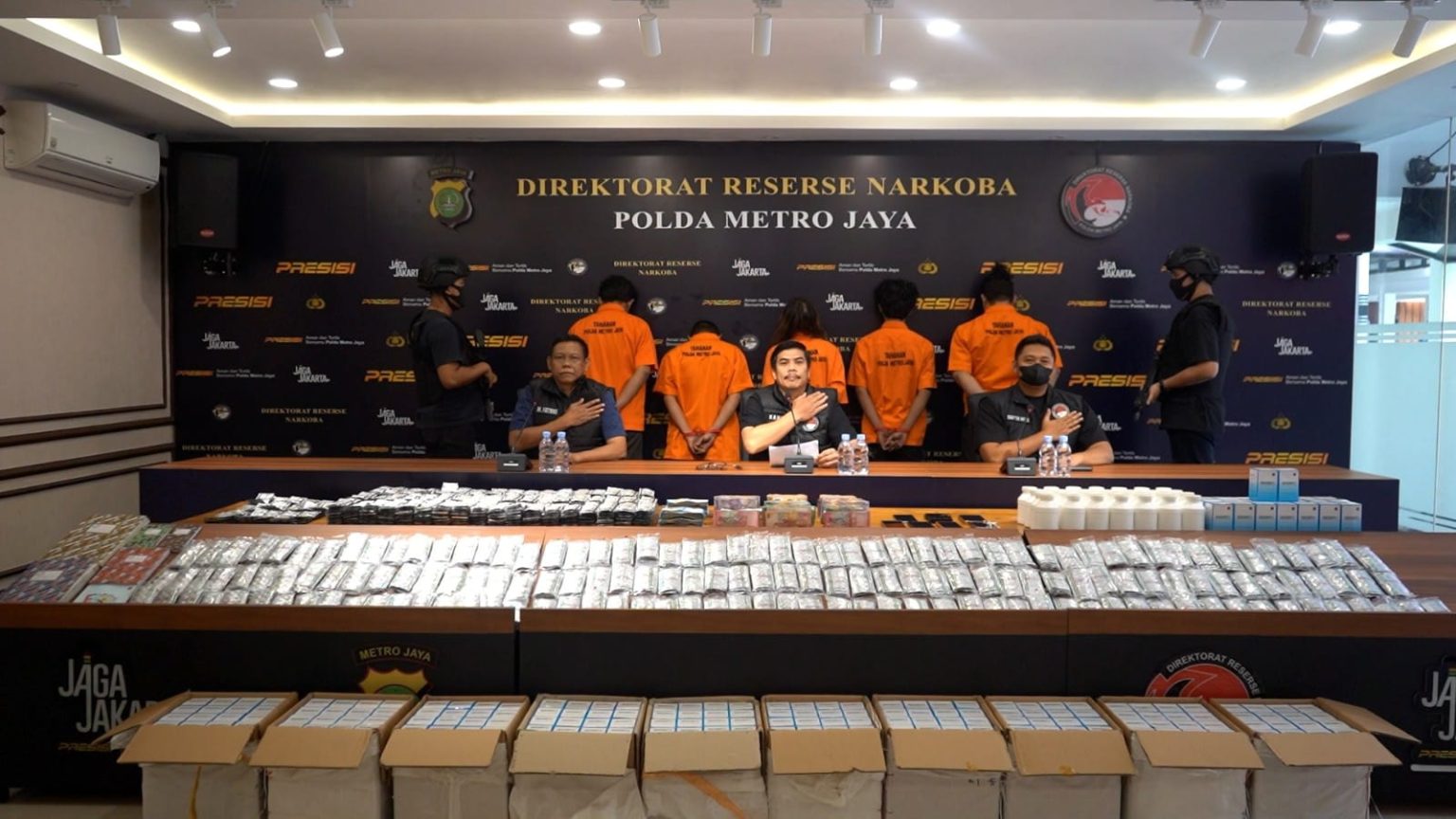 Sindikat Obat Keras Ilegal Dibongkar di Jakarta, Polda Metro Sita Lebih dari 575 Ribu Butir