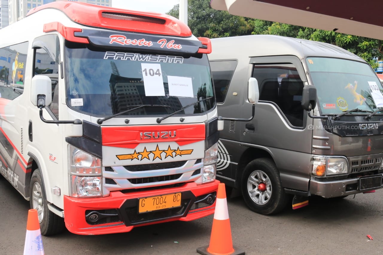 Ratusan Travel Gelap Ditangkap Setelah Ketahuan Bawa Ribuan Pemudik