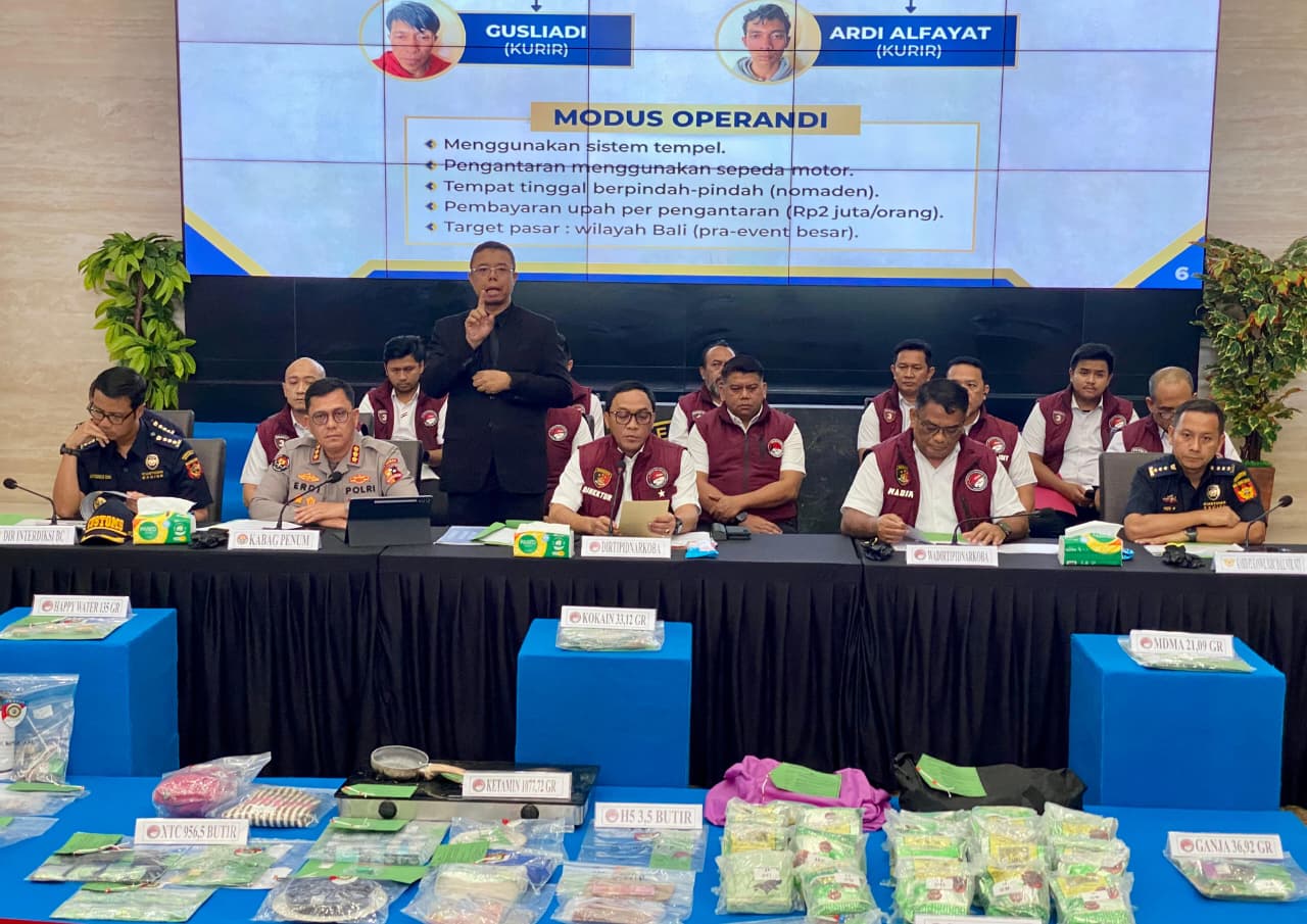 Bareksrim Bongkar Peredaran Narkoba Jelang DWP 2025 Bali, Amankan Citra Indonesia di Ranah Internasional