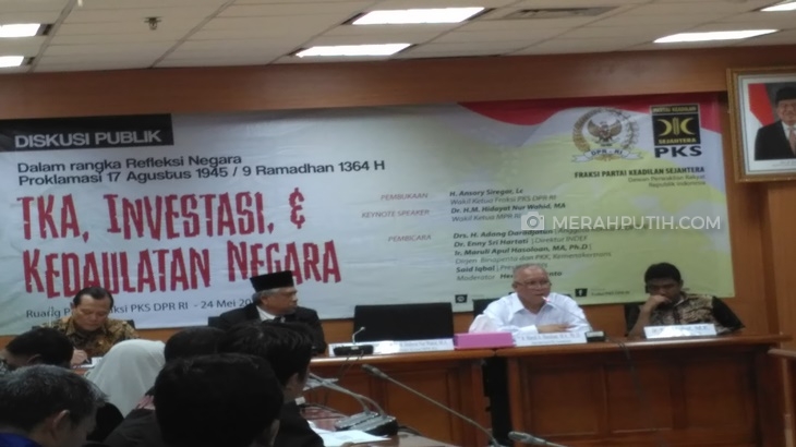 Kritik Tenaga Kerja Asing, PKS Ragukan Efektivitas Perpres Nomor 20 Tahun 2018