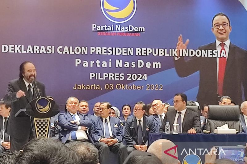 Surya Paloh Ungkap Alasan Percepat Deklarasi Anies Capres