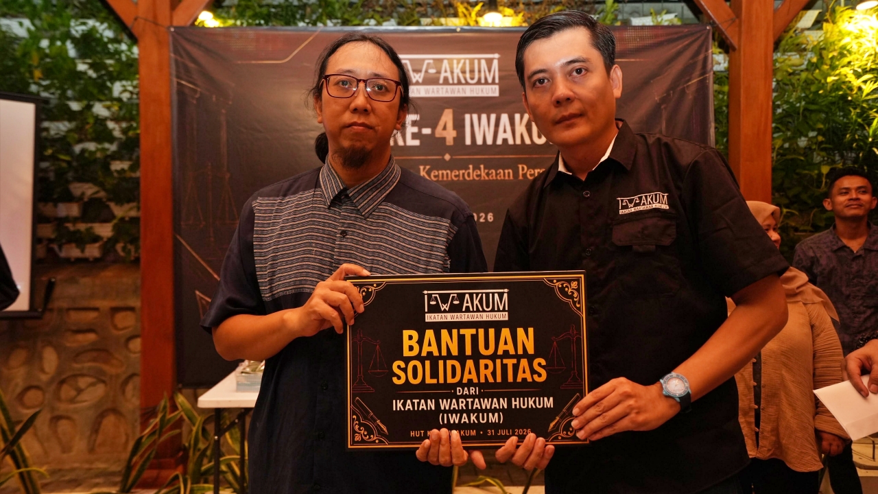 HUT Ke-4 Iwakum Tegaskan Komitmen Jaga Kemerdekaan Pers dan Solidaritas Jurnalis