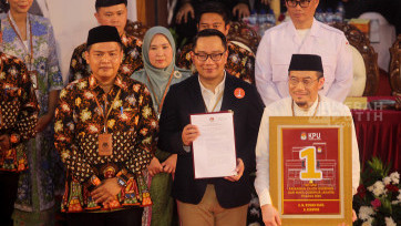 Pilkada DKI Jakarta 2024: Pasangan Ridwan Kamil-Suswono No Urut 1