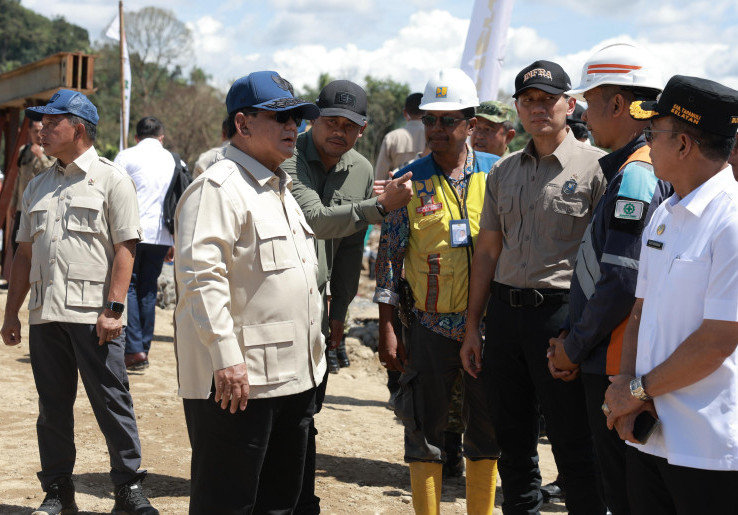 Jelang Pergantian Tahun, Prabowo Cek Upaya Pemulihan Sumatera