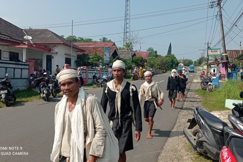 Masyarakat adat Badui. (Foto: Antara)