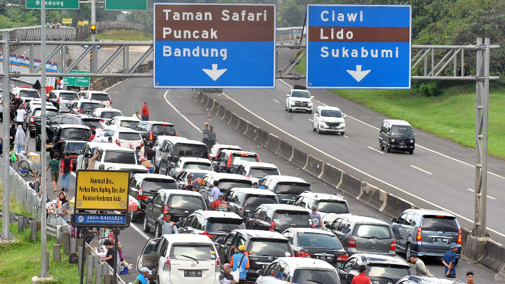 Jasa Marga: Jalur Puncak Bogor, Padat Kendaraan