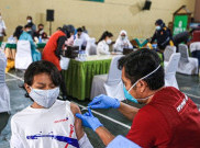 718 Ribu Anak Indonesia Sudah Divaksin COVID-19 Dosis Pertama