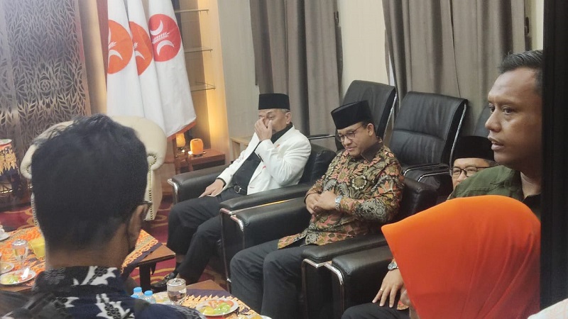 Anies Disambut Aher dan Presiden PKS