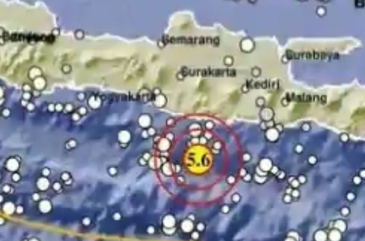 Gempa M5,6 Guncang Pacitan