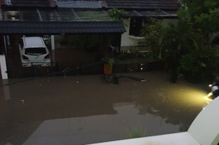  Curah Hujan Tinggi, 55 RW di Jakarta Terendam Banjir