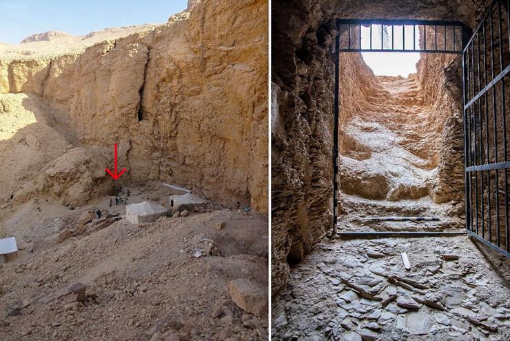 Mesir Ungkap Makam Kerajaan Kuno Milik Leluhur Tutankhamun