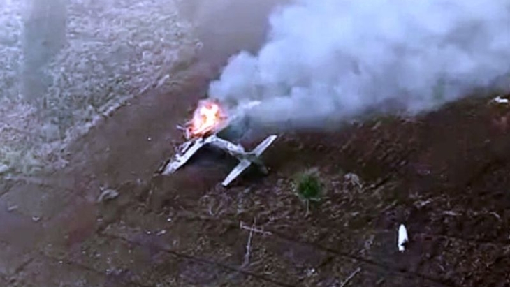 Pesawat Super Tucano Jatuh di Pasuruan Terbang saat Cuaca Buruk