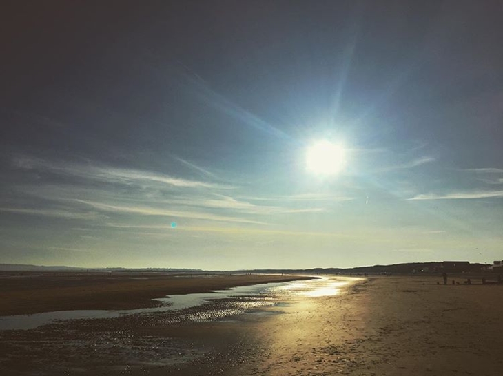 Camber, Inggris. (Foto: instagram.com/garysteerfandango)