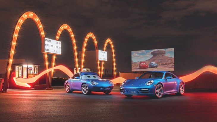 Porsche Hadirkan Karakter Sally dari Film Cars di 911 Carrera